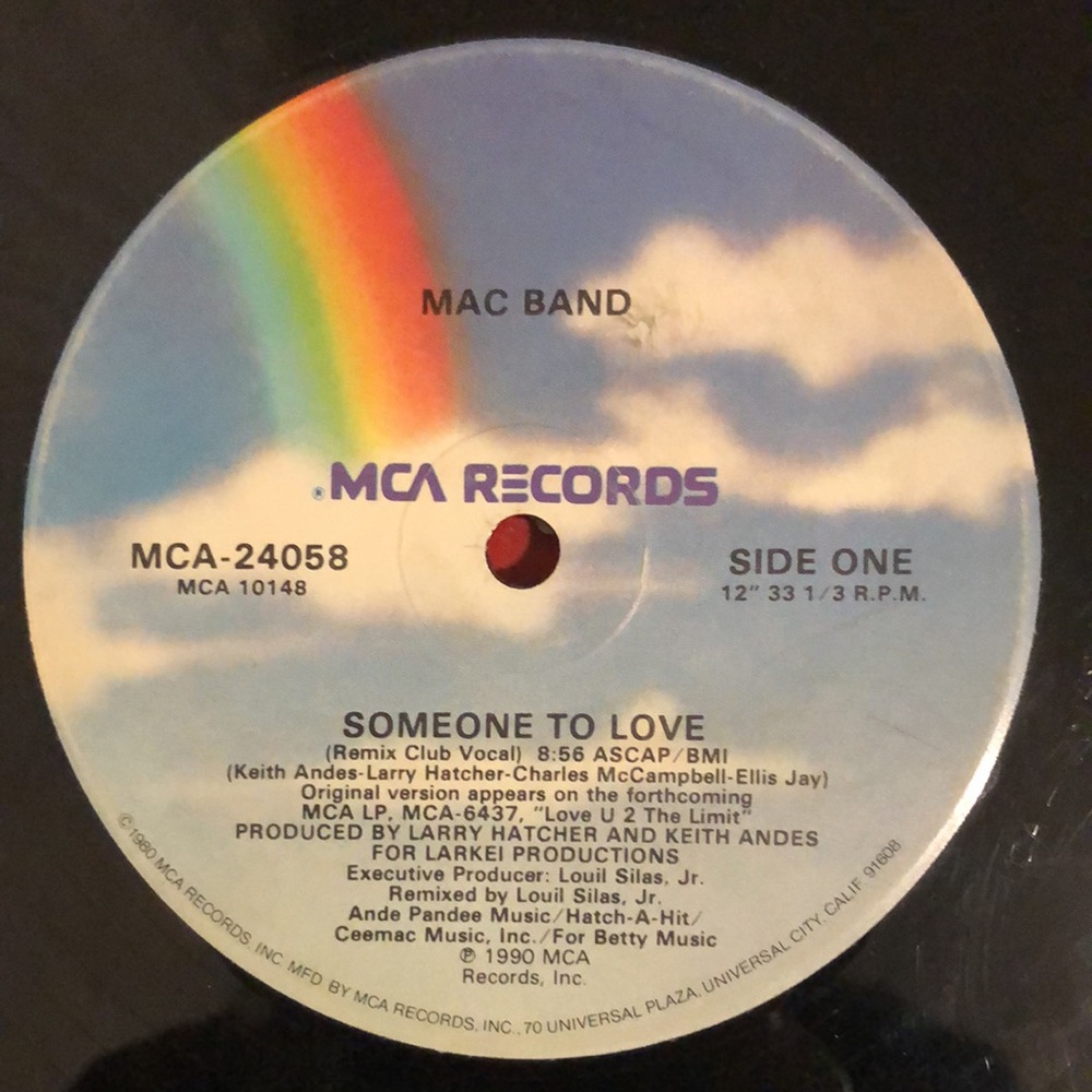 ***Free*** Mac Band Someone To Love Vinyl Lp '90